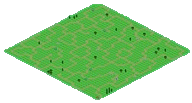 carte nue, sans maisons